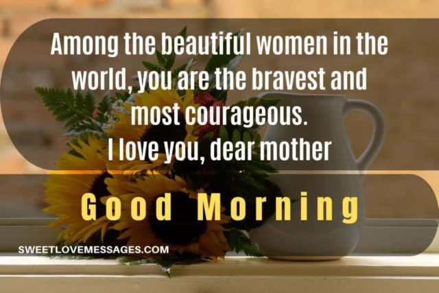 Good Morning Message for Mother