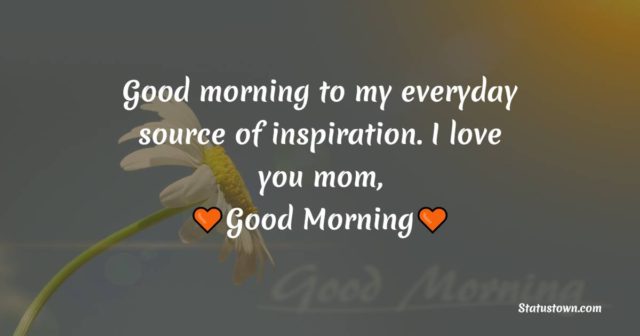 Good Morning Messages For mom 862