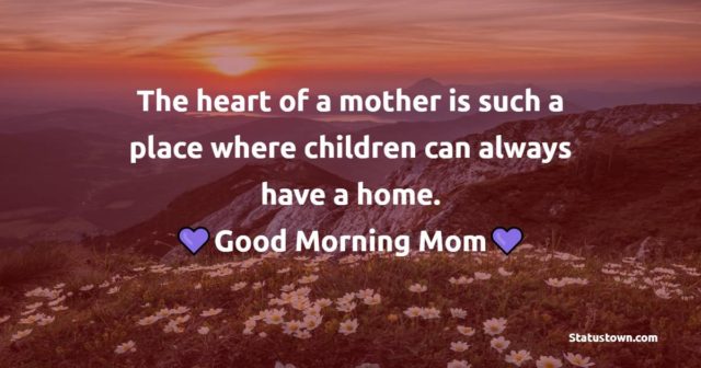 Good Morning Messages For mom 887