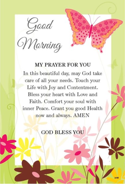 Spiritual morning wishes for you