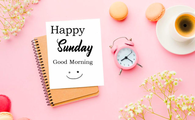 Happy Sunday Good Morning Card Pic