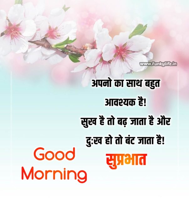 Good Morning Quotes In Hindi Funkylife 24