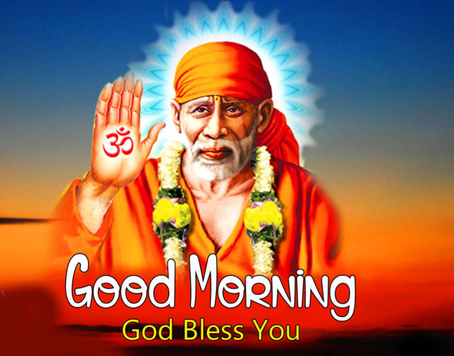 1080p Sai Baba Good Morning Images