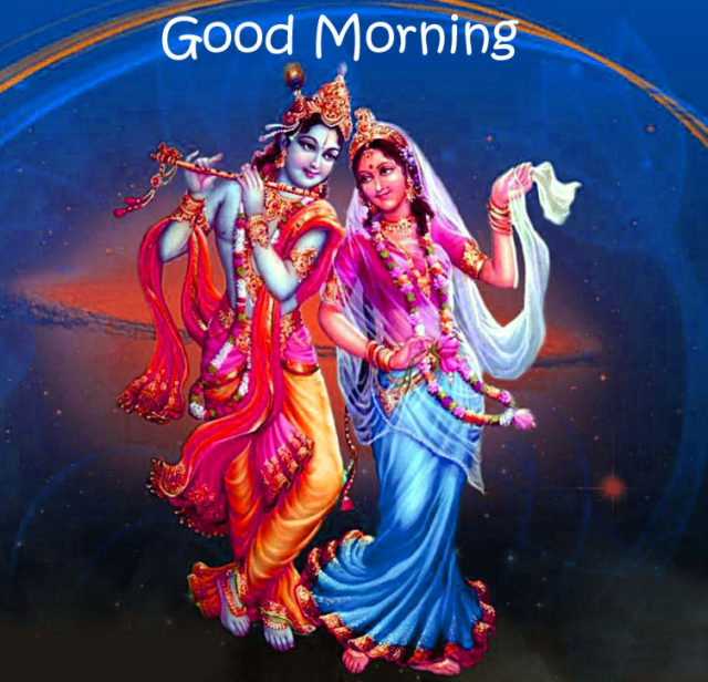 86 862190 Radha Krishna Good Morning