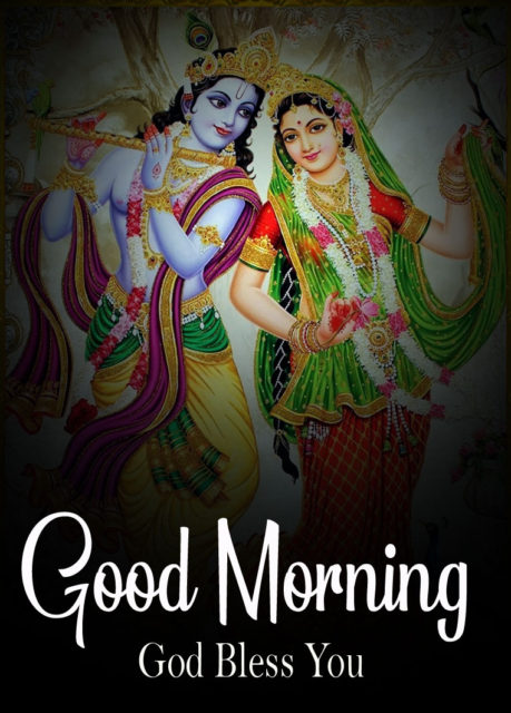 Beautiful Radha Krishna Good Morning Images Photo For Full Hd