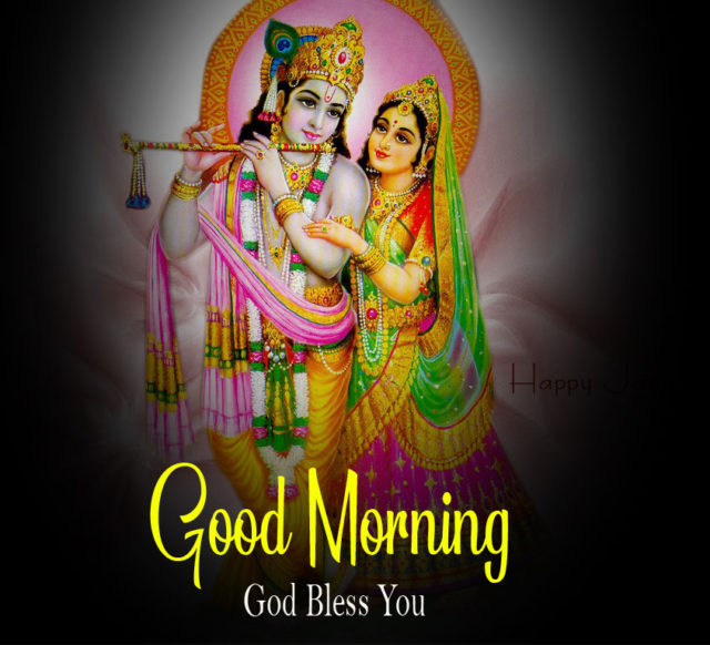 Beautiful Radha Krishna Good Morning Images Pictures Free Hd