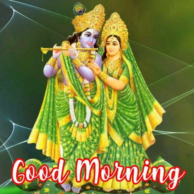 Good Morning Krishna Images Wishes 11