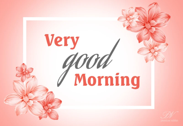 Good Morning Flowers Images 3