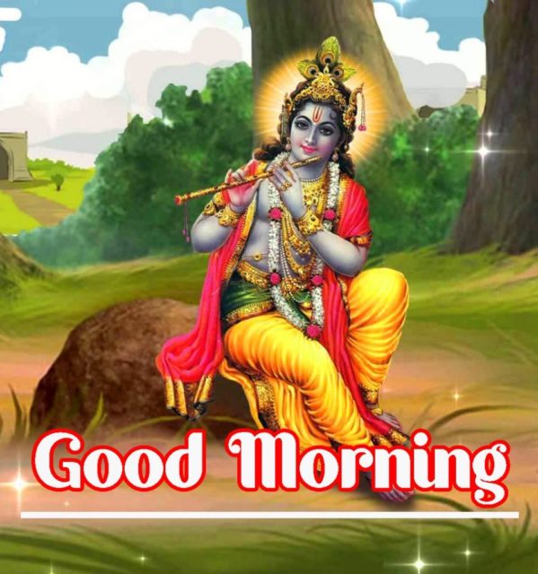 Good Morning Krishna Images Wishes11