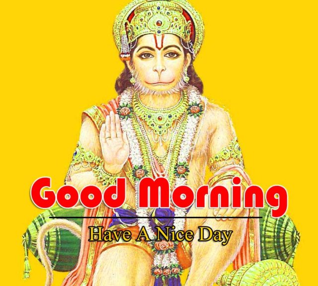 Hanuman Ji Good Morning 42
