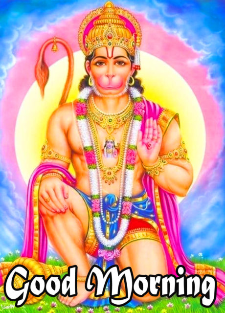 Hanuman Ji Good Morning 2