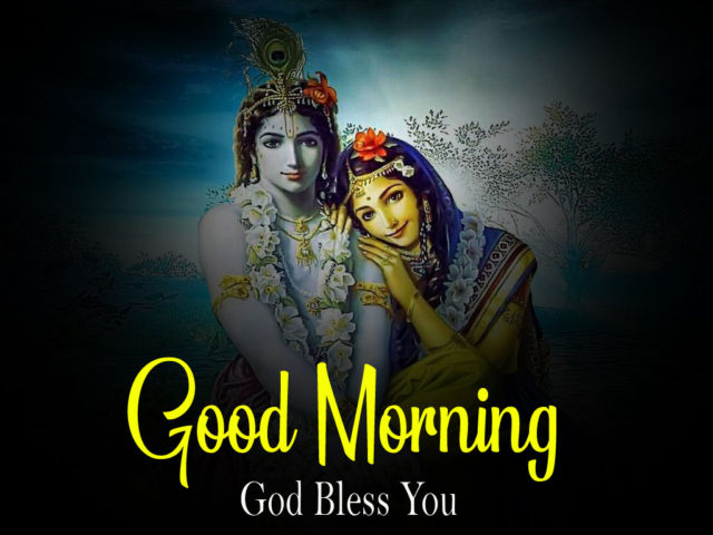 Latest Radha Krishna Good Morning Images Pictures Free Download