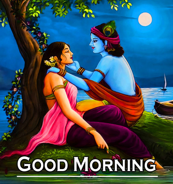 Radha Krishna Good Morning Images 11