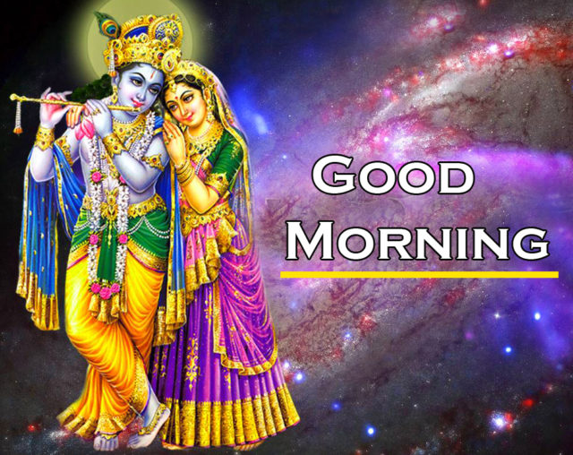 Radha Krishna Good Morning Images 3