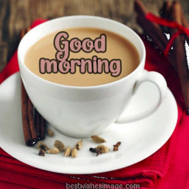 Good Morning Beautiful Tea Cup Images
