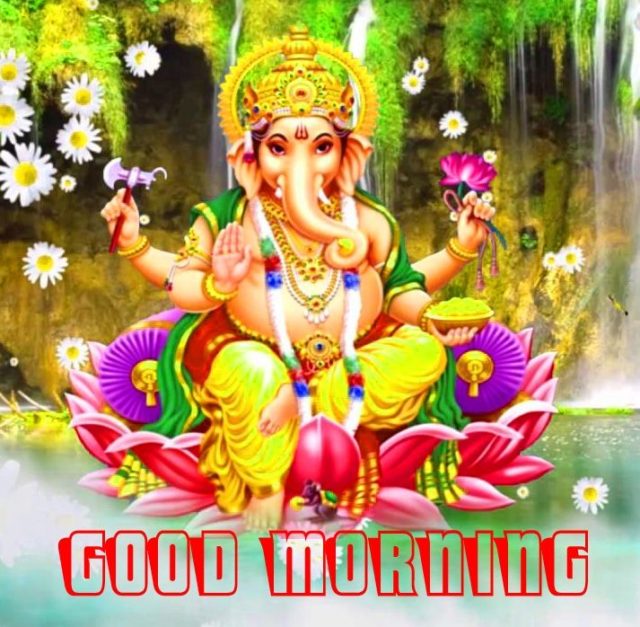 Good Morning Ganesh Images 10