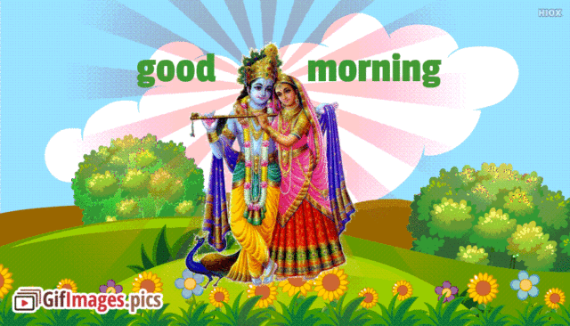 Good Morning Gif With Radha 52650 83829