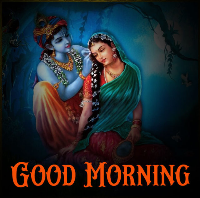 1080p Radha Krishna Good Morning Images Pics