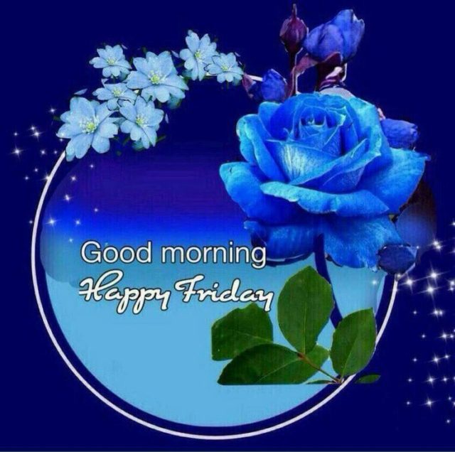 Good Morning Blue Flower 1