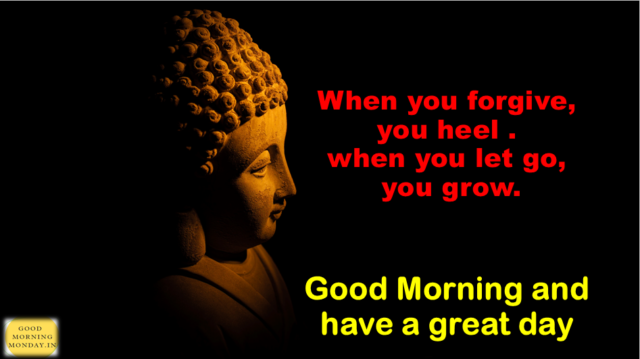 Good Morning Thought Of Buddha