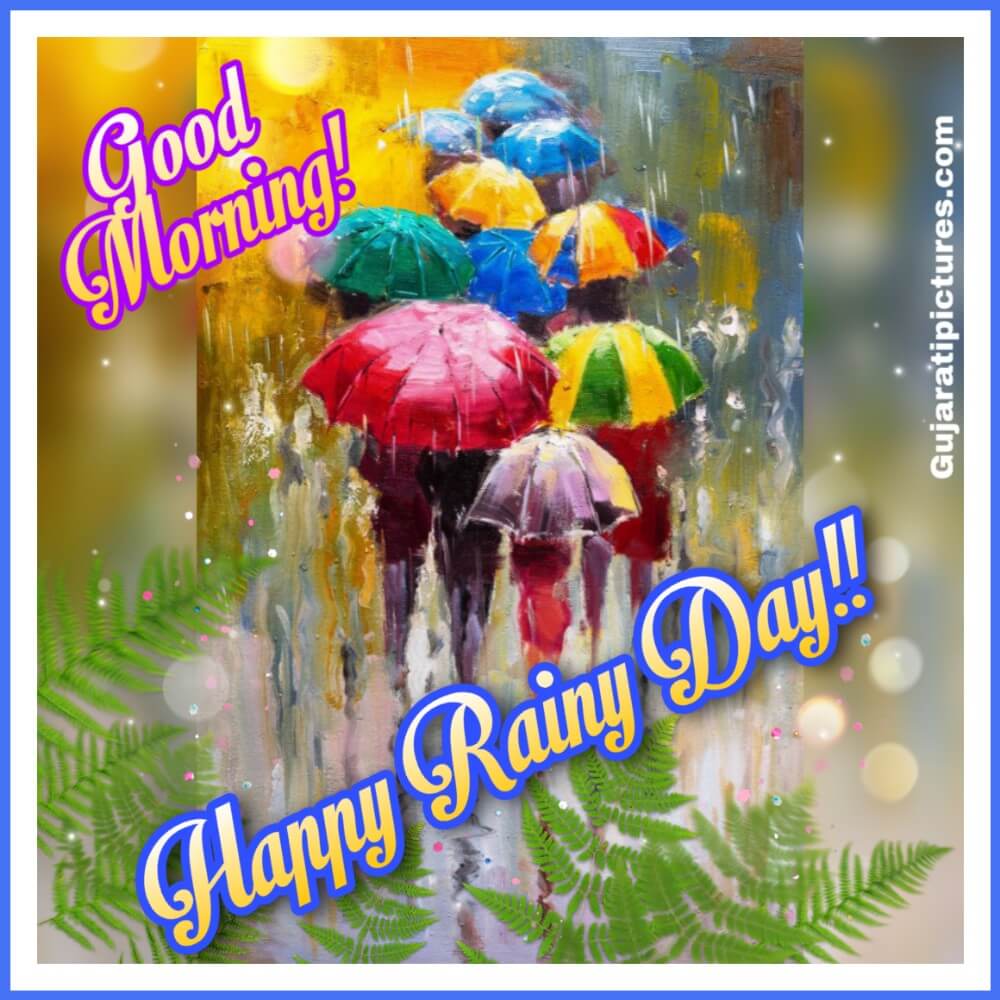 50+ Umbrella Good Morning Rainy Day Images - Good Morning Wishes