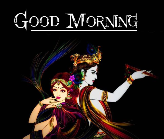Radha Krishna Good Morning Images 5