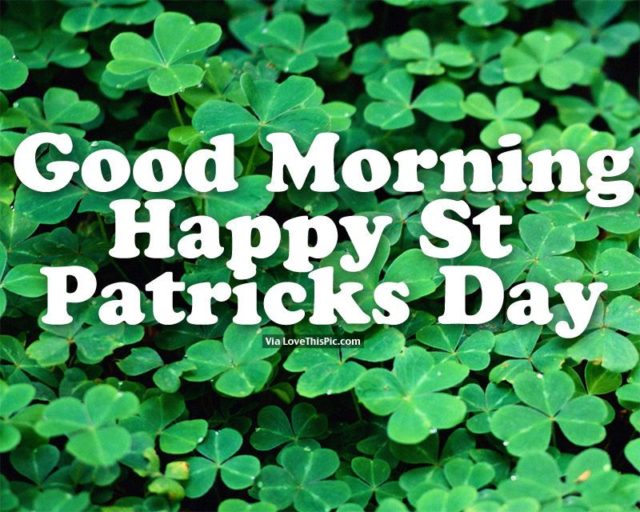 St. Patrick's Day Good Morning Wishes1