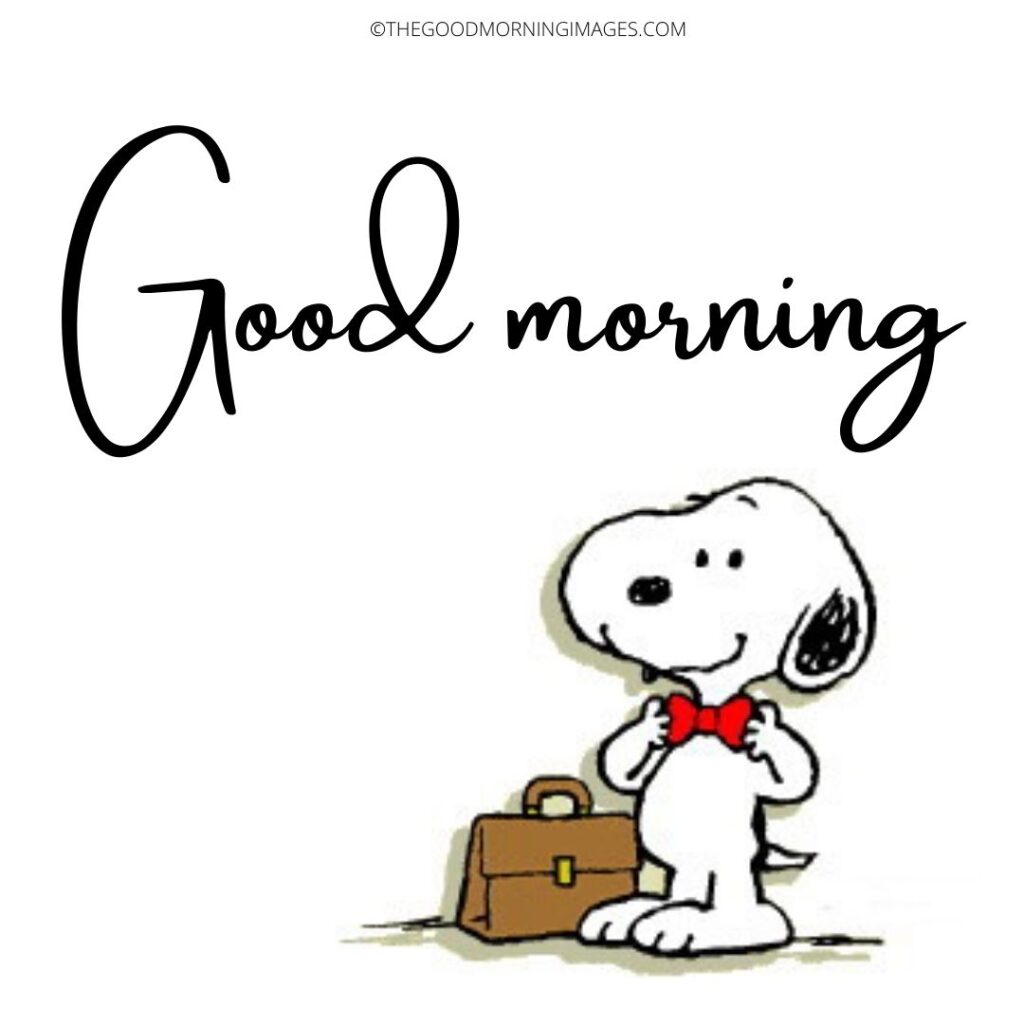 40+ Good Morning Snoopy Images - Good Morning Wishes